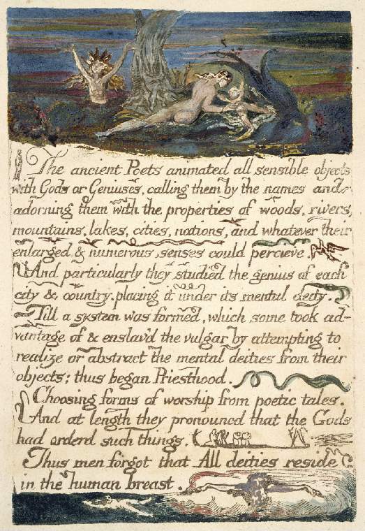 William Blake, Plate 11 from The Marriage of Heaven and Hell. Image from http://www.fitzmuseum.cam.ac.uk/explorer/index.php?oid=598
